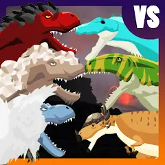 Скачать T-Rex Fights More Dinosaurs [MOD Бесконечные монеты] + [МОД Меню] на Андроид