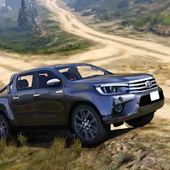 Скачать Toyota Hilux 4x4 Mountain Ride [MOD Бесконечные деньги] + [MOD Меню] на Андроид