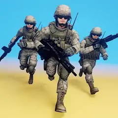 Скачать Infantry Attack: War 3D FPS [MOD Бесконечные монеты] + [МОД Меню] на Андроид