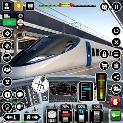 Скачать Русский Симуляторы поездов 3D [MOD Бесконечные деньги] + [MOD Меню] на Андроид