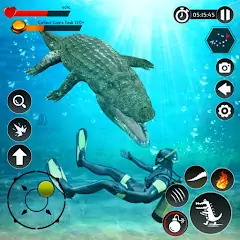 Скачать Голодные крокодиловые игры [MOD Много монет] + [MOD Меню] на Андроид