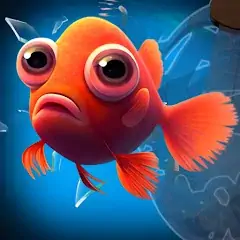 Скачать Голодная рыба-пиранья io [MOD Много денег] + [MOD Меню] на Андроид