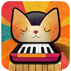 Скачать Кошка Фортепиано мяукает, Игры [MOD Бесконечные деньги] + [MOD Меню] на Андроид
