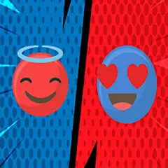 Скачать Rainbow Monster Red Blue emoj [MOD Много монет] + [MOD Меню] на Андроид