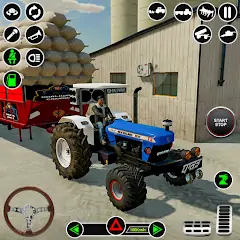 Скачать Симулятор тракторной фермы [MOD Бесконечные деньги] + [MOD Меню] на Андроид