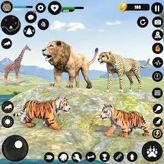 Скачать Tiger Simulator Animal Games [MOD Бесконечные деньги] + [MOD Меню] на Андроид