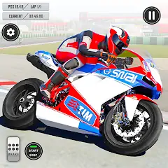Скачать гоночные мотоциклы [MOD Много монет] + [MOD Меню] на Андроид