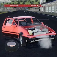 Скачать Destructive Car Race Generator [MOD Много монет] + [MOD Меню] на Андроид