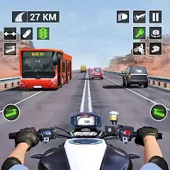 Скачать гоночные игры мотоцикл игра [MOD Бесконечные монеты] + [МОД Меню] на Андроид
