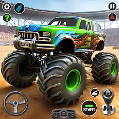 Скачать 4x4 Monster Truck Racing Games [MOD Бесконечные монеты] + [МОД Меню] на Андроид