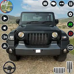 Скачать Jeep Driving Simulator offRoad [MOD Много монет] + [MOD Меню] на Андроид