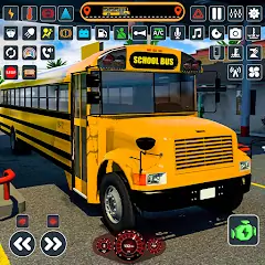 Скачать School Bus Simulator Bus Game [MOD Много денег] + [MOD Меню] на Андроид