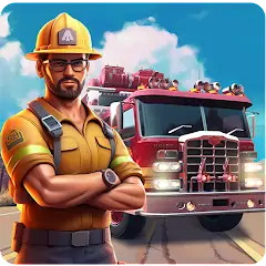 Скачать Real Firefighter 3D Simulator [MOD Бесконечные монеты] + [МОД Меню] на Андроид