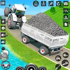 Скачать Big Tractor Farming Simulator [MOD Бесконечные монеты] + [МОД Меню] на Андроид