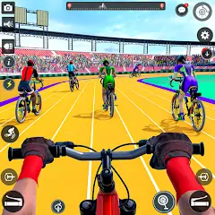 Скачать BMX Cycle Race 3d Cycle Games [MOD Много монет] + [MOD Меню] на Андроид