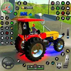 Скачать Вождение трактора: ферма [MOD Бесконечные деньги] + [MOD Меню] на Андроид