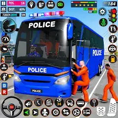 Скачать Police Bus Simulator: Bus Game [MOD Много монет] + [MOD Меню] на Андроид