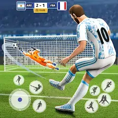 Скачать Soccer Star: Dream Soccer Game [MOD Бесконечные деньги] + [MOD Меню] на Андроид