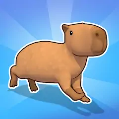 Скачать Capybara Rush [MOD Много монет] + [MOD Меню] на Андроид