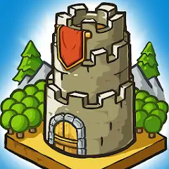 Скачать Grow Castle - Tower Defense [MOD Бесконечные монеты] + [MOD Меню] на Андроид