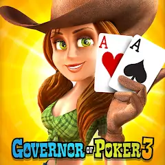 Скачать Губернатор Покера 3 Техас [MOD Бесконечные монеты] + [MOD Меню] на Андроид