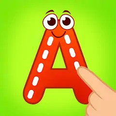 Скачать Учим буквы! Алфавит для детей [MOD Много денег] + [MOD Меню] на Андроид