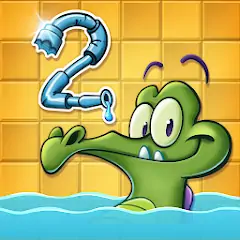 Скачать Крокодильчик Свомпи 2 [MOD Много денег] + [MOD Меню] на Андроид