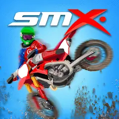 Скачать SMX: Supermoto Vs. Motocross [MOD Бесконечные монеты] + [MOD Меню] на Андроид