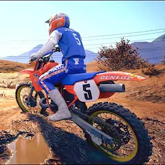 Скачать Enduro Motocross Dirt MX Bikes [MOD Бесконечные монеты] + [MOD Меню] на Андроид