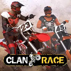 Скачать Clan Race: PVP Motocross races [MOD Бесконечные деньги] + [MOD Меню] на Андроид