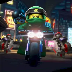 Скачать Go Ninja Moto Race [MOD Много денег] + [MOD Меню] на Андроид