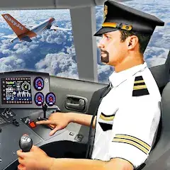 Скачать Plane Pilot Flight Simulator [MOD Много денег] + [MOD Меню] на Андроид
