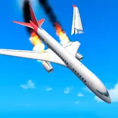 Скачать Plane Crash: Flight Simulator [MOD Много монет] + [MOD Меню] на Андроид