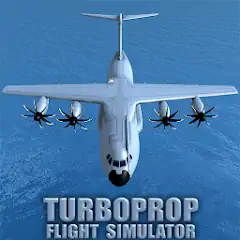 Скачать Turboprop Flight Simulator 3D [MOD Много монет] + [MOD Меню] на Андроид