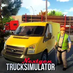 Скачать Nextgen: Truck Simulator [MOD Бесконечные монеты] + [MOD Меню] на Андроид
