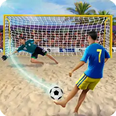 Скачать Shoot Цель Пляжный футбол [MOD Много монет] + [MOD Меню] на Андроид