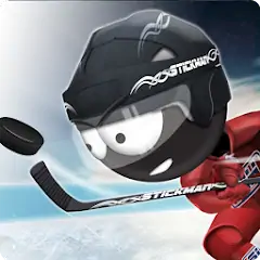 Скачать Stickman Ice Hockey [MOD Бесконечные деньги] + [MOD Меню] на Андроид
