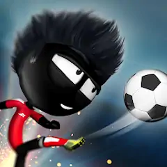 Скачать Stickman Soccer 2018 [MOD Бесконечные деньги] + [MOD Меню] на Андроид