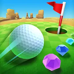 Скачать Mini Golf King - игра по сети [MOD Бесконечные деньги] + [MOD Меню] на Андроид