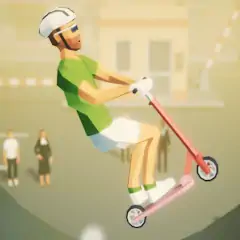 Скачать Freestyle Scooter Game Flip 3D [MOD Много денег] + [MOD Меню] на Андроид