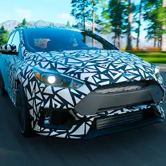 Скачать Drive Ford Focus RS Simulator [MOD Бесконечные монеты] + [MOD Меню] на Андроид