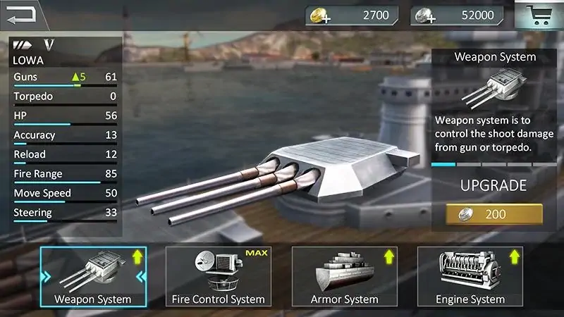 Скачать Атака военных кораблей 3D [MOD Бесконечные монеты] на Андроид