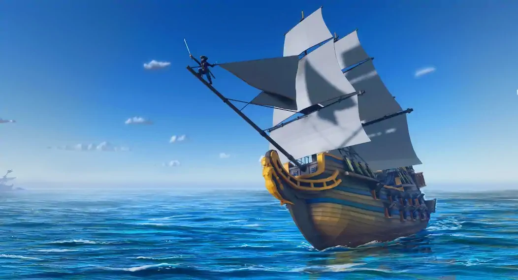 Скачать Pirate Polygon Caribbean Sea [MOD Много монет] на Андроид