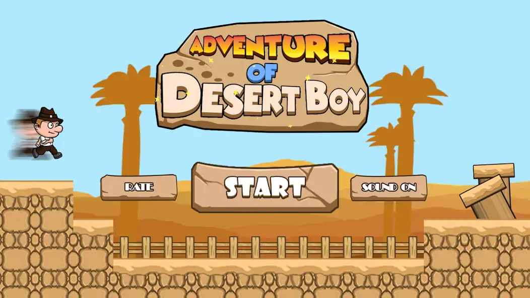 Скачать Ted Adventure of Desert Boy [MOD Много монет] на Андроид