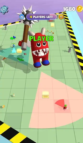 Скачать Smashers io: Scary Playground [MOD Бесконечные монеты] на Андроид