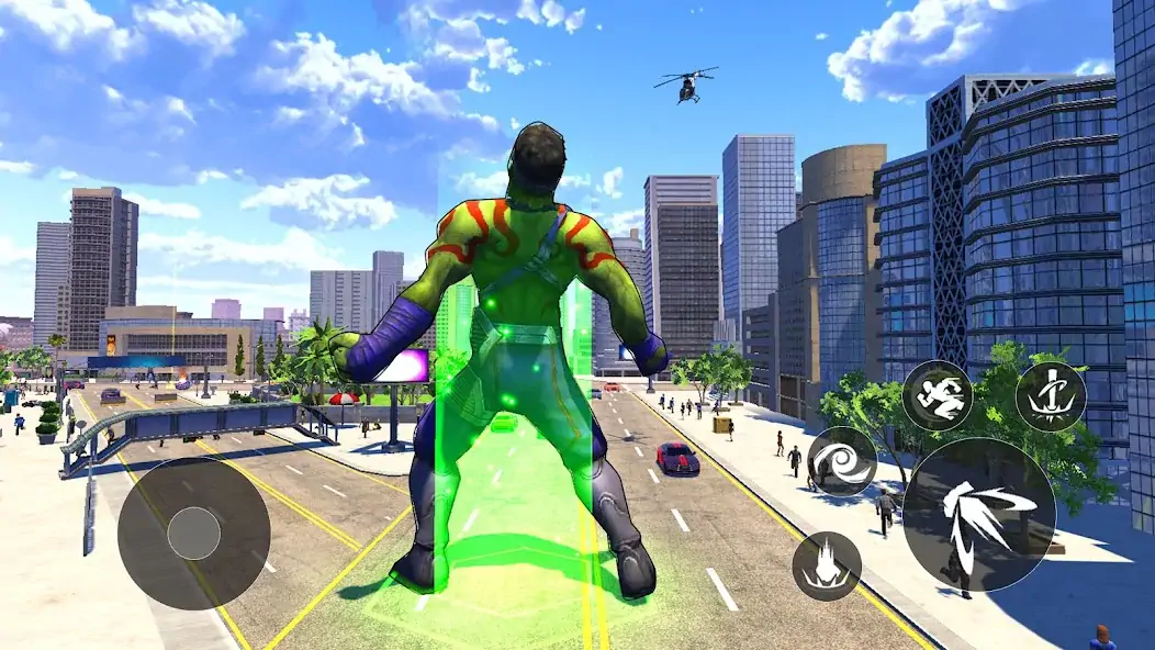 Скачать Super City Heroes:Super Battle [MOD Много монет] на Андроид
