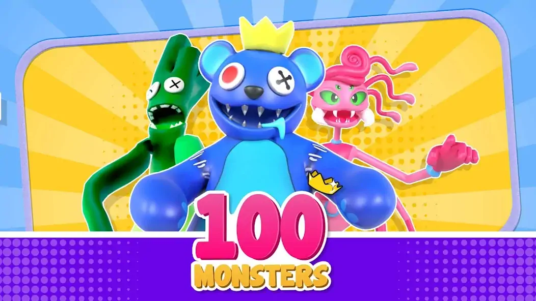 Скачать 100 Monsters Game: Escape Room [MOD Много денег] на Андроид