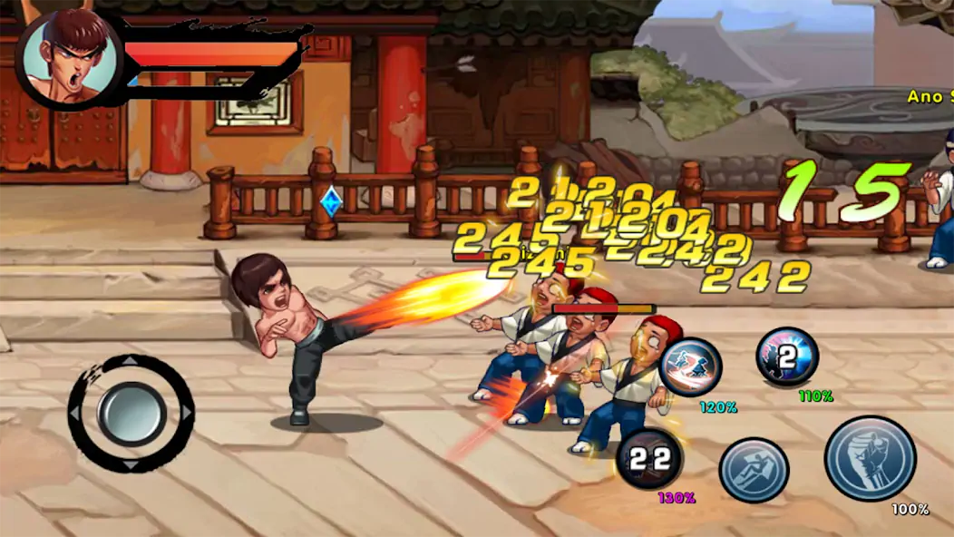 Скачать Kung Fu Attack: Final Fight [MOD Бесконечные монеты] на Андроид