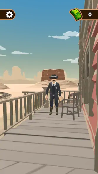 Скачать Western Cowboy: Shooting Game [MOD Много денег] на Андроид