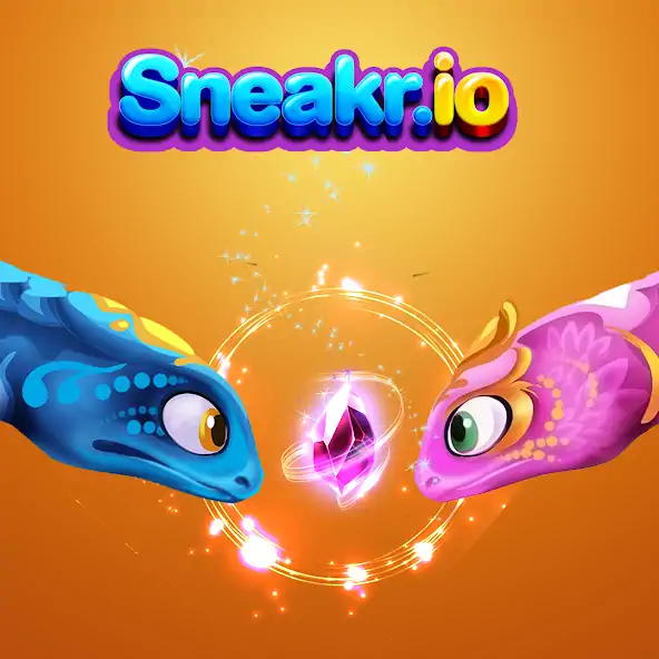 Скачать Sneak.io - Игра про змей [MOD Много денег] на Андроид